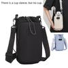 Multifunctional Large-Capacity Cup Bag with Portable Handle & Crossbody Strap, Ideal for Outdoor Travel & Hiking
