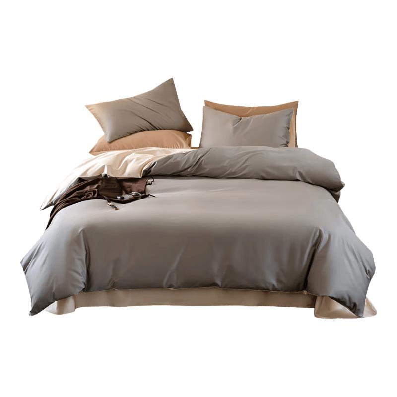 La Torretta 80-Count Pure Cotton 3-Piece Duvet Cover Set Bed Sheet Style, Duvet Cover 150x200cm