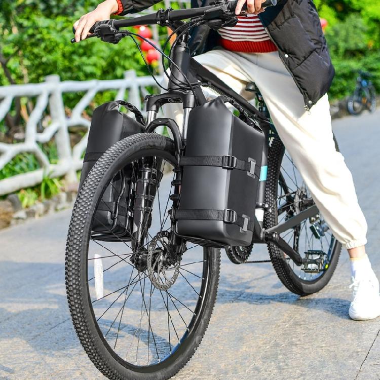 Light Weight Metal Bicycles Front Fork Rack Suitable For Various Models Perfect for Tourings Camping and Daily Commutes