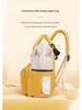 Stylish Multifunctional Mommy Backpack: Handheld & Shoulder Maternity Bag for Convenient Baby Outings