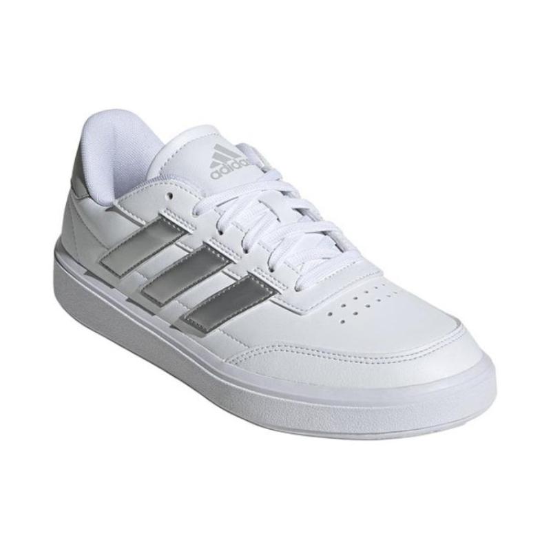 Adidas Courtblock Shoes 'White Silver' Women's Sneakers IF6465