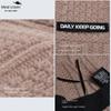 Retro Autumn Winter Hat Versatile Warm Knitted Cap Cold-proof Thicken Fisherman Hat Women Lady Female
