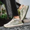 Fashion Men's 2025 Spring New Mesh Breathable Casual Sports Shoes Fashion Trend Versatile Thick Bottom Height Increasing Chunky sneakers