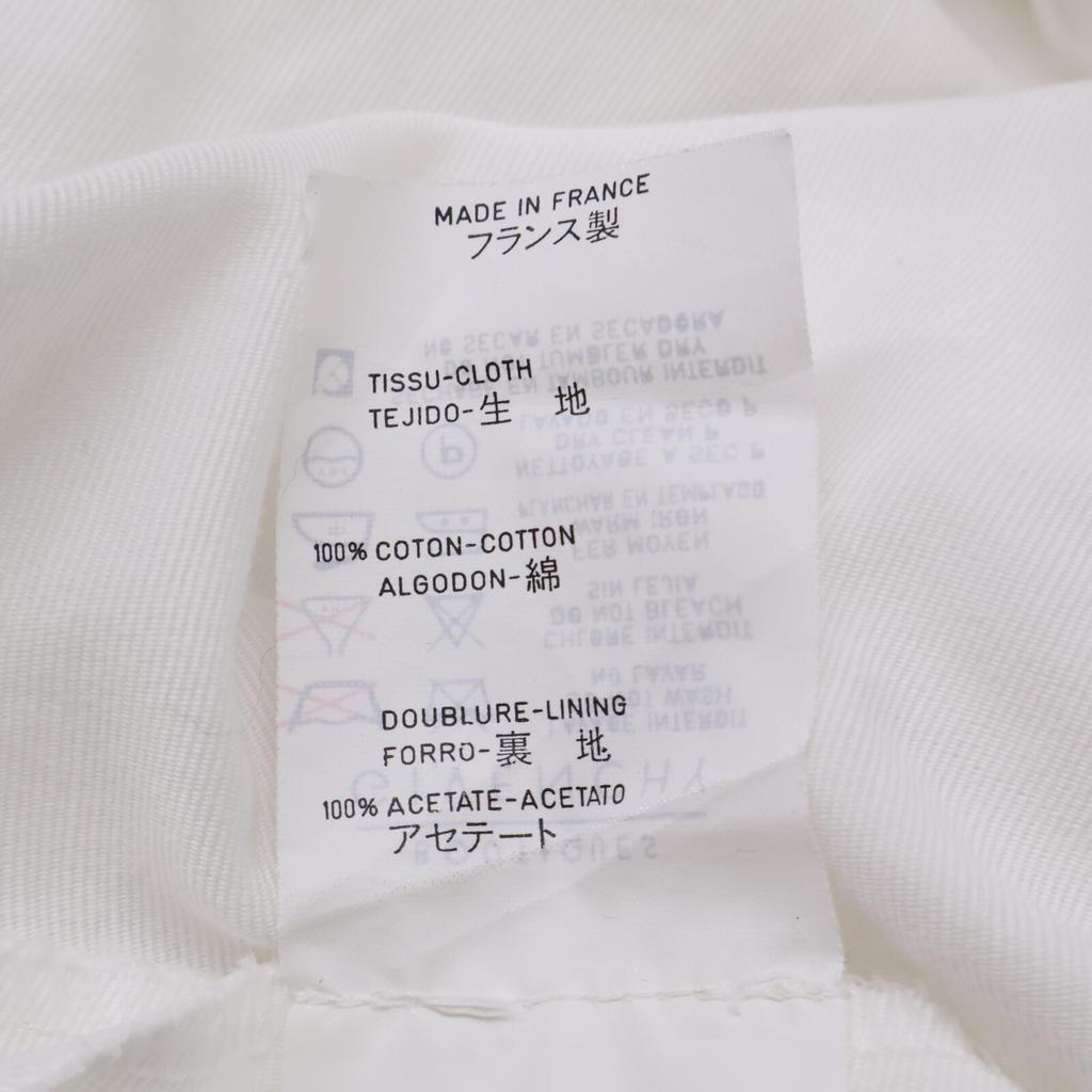 Givenchy 80s-90s Cotton Design Shorts Bottoms Not Written whiteUsed