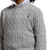 Polo Ralph Lauren Ribbed Knit Cuff Crew Neck Long Sleeve Sweater Kids sweater CWPOSWEY6820334-250