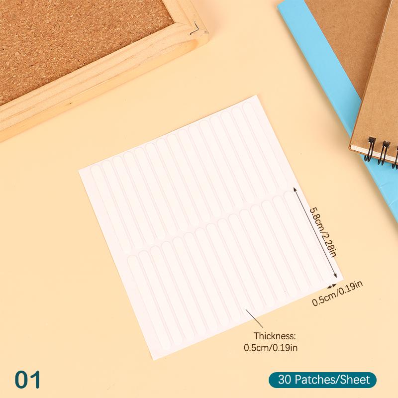 1 Stück transparentes Nagelklebeband, Displayständer für künstliche Nägel, Klebeaufkleber, doppelseitig aufgeklebt, Maniküre-Übungswerkzeuge