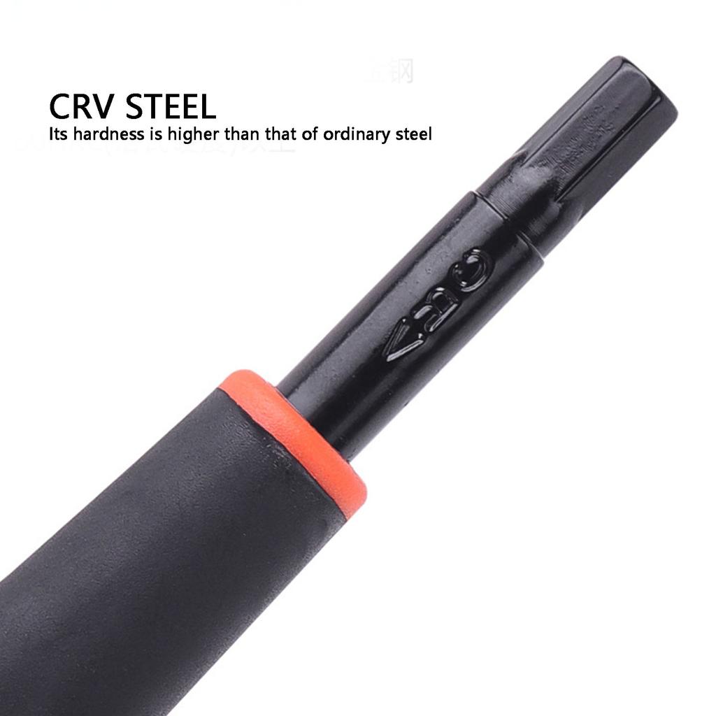 Y Shape Bike Hex Wrench Anti Slip Effort Saving 4mm 5mm 6mm Bicycle Cycling Y Type Internal Hexagon Spanner for Mountain Bike Repair