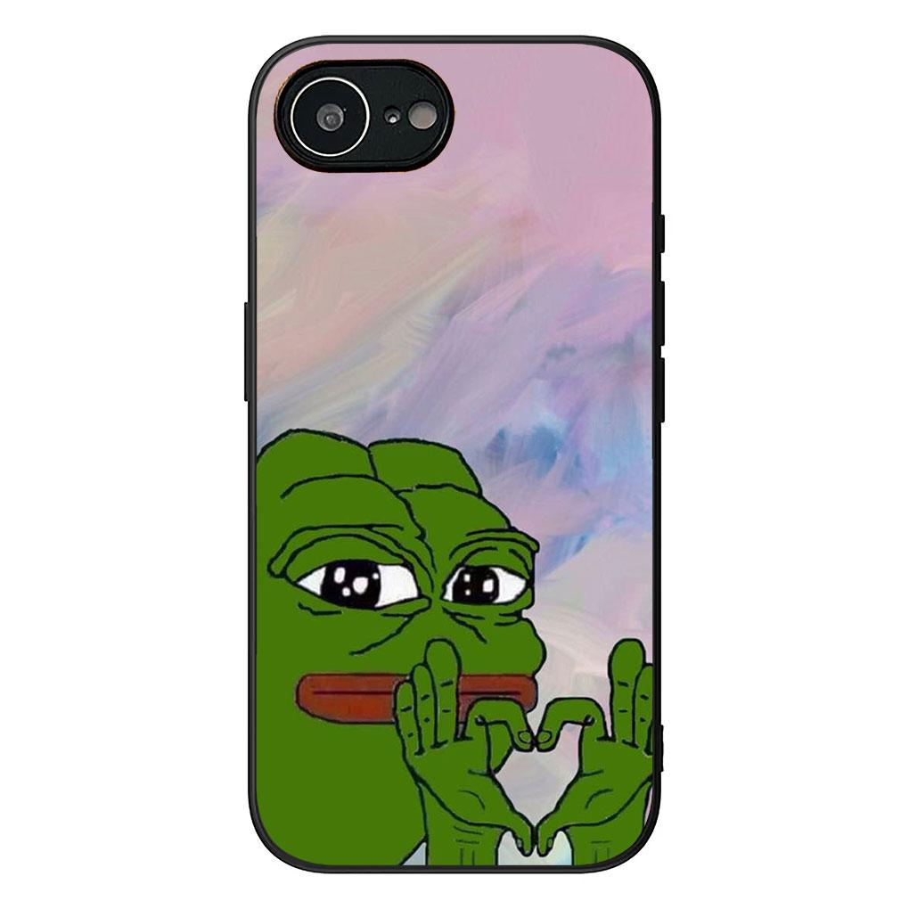 Sad Frog Pepe Funny Casing Phone Cover for Samsung Galaxy A05 A06 A14 A50 A51 A52 A12 A13 A23 A70 A07 A25 A26 M53 A56 Soft Case