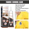 50Ml Sew Glue Fabric Leather Fast Drying Glue Ultra-Stick Sew Glue Kit Secure  Liquid Sewing Supplies Universal Glue