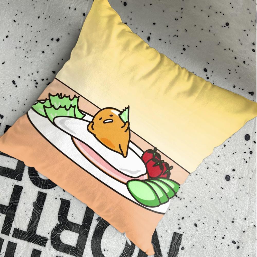 Christmas Pillow Cases Decorative Kawaii G-Gudetama Living Room Decoration Cushion Cover 40*40 Personalized Gift Sofa Covers