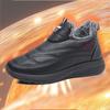 Winter Cotton Shoes Soft-soled Non-slip Padded Thickened Warm Leather Waterproof Men's and Women's Cotton Boots