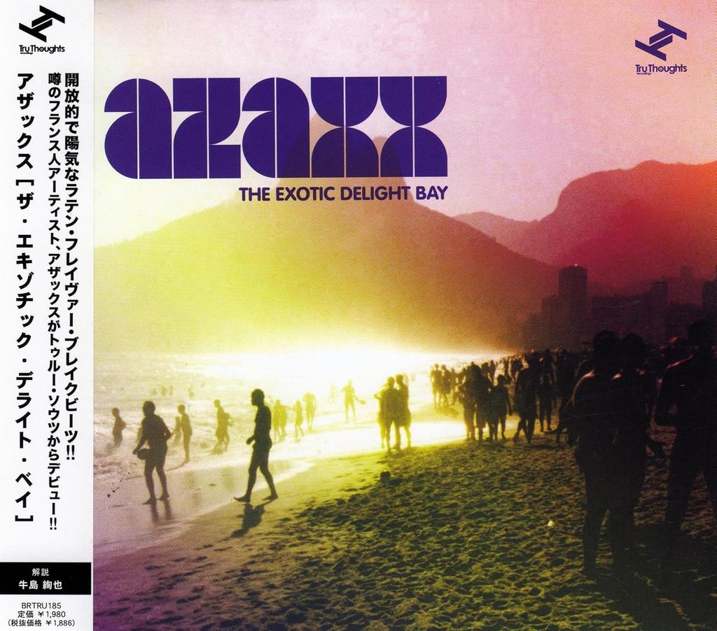 CD AZAXX - The Exotic Delight Bay BRTRU185 TRU THOUGHTS Japan Dance & Electronica Used