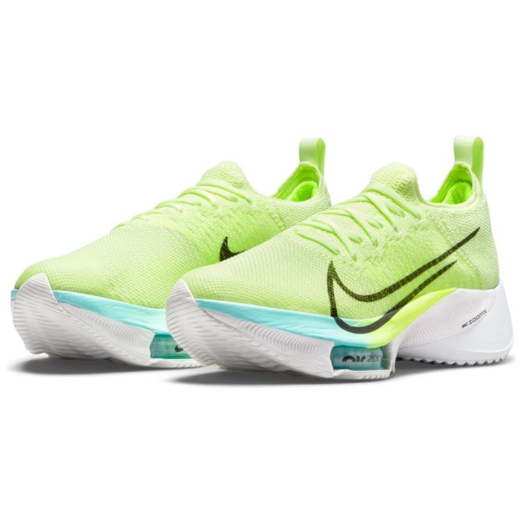 Nové dámské boty Nike Air Zoom Tempo Next% Flyknit Volt Světle modré CI9924-700