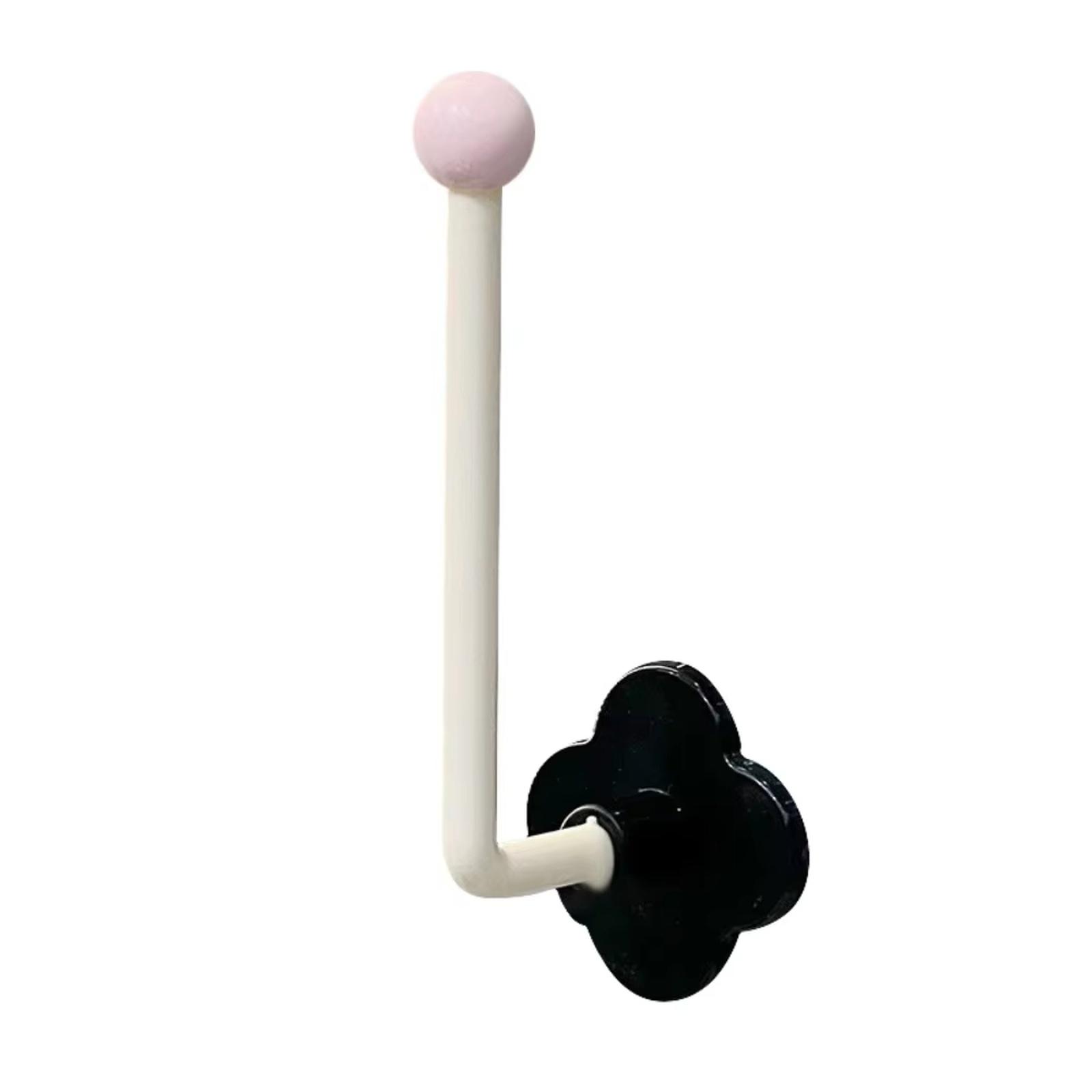 

Dopamine Hooks Hair Tie Organizer Punch-Free Bathroom Hair Accessories Storage Rack one size розовый