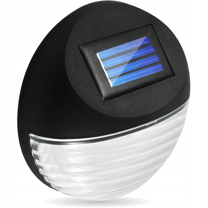 SOL0694 Solar garden lamp, black plastic lamp, 11.3 x 11.3 x 4.5