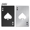 Bottle Cap Opener High Strength Convenient Open Portable Can Poker Card Shape for Home Beer