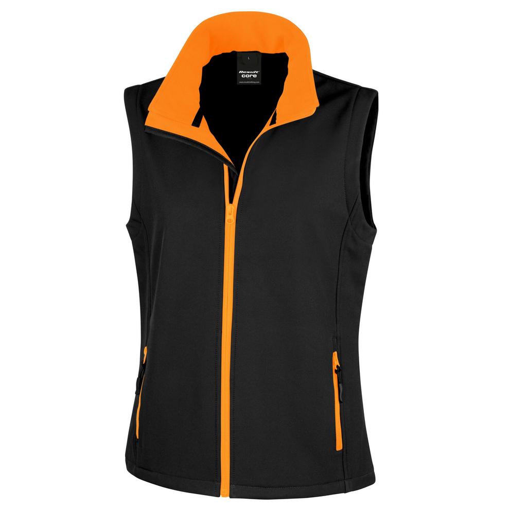 Result Womens/Ladies Softshell Body Warmer