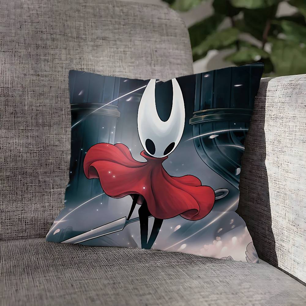 H-Hollow K-Knight Cute Icon Pillow Case For Sofa Decor Car Office Room Printing Cushion Cover Decorations and Protector