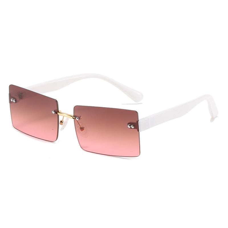 Square Sunglasses, Square Glasses, Personalized Rivet Jelly Sunglasses For Women