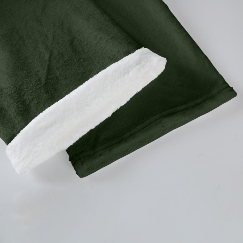 Herren Kordelzug Tasche Flanellhose Homewear Schlafhose