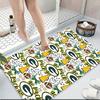 Green Bay Packers Fan Art Teppich Teppich Weich Waschbar Rutschfest Zuhause Wohnzimmer Sofamatten Personalisierter Weihnachtsteppich