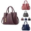 Bolsa de Mão Elegante e de Grande Capacidade para Mães de Mulheres de Meia-Idade em Elegante Cor Roxa