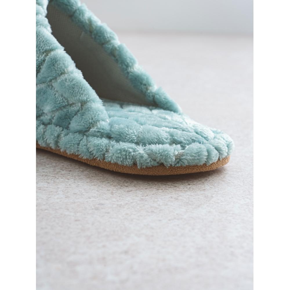 Daiso Rain Gold Pattern Clogged Living Room Shoes 240 260 Mm Mint