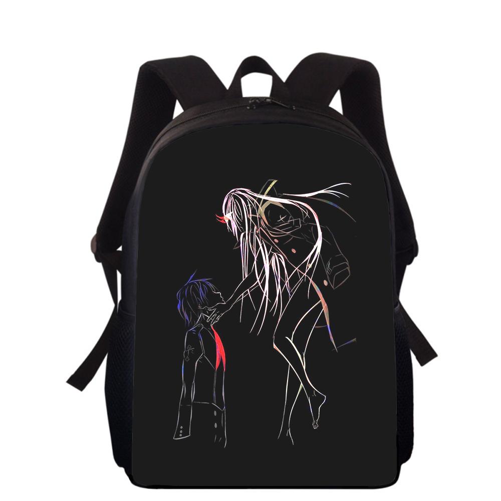 

Милый во Франксе Аниме 16 3D Принт Детский Рюкзак Школьные Сумки для Мальчиков Девочек Рюкзак Студенты Школьные Сумки для Книг