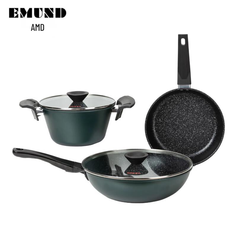 Aemude Golden Years 3-Piece Cookware Set