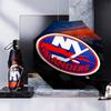 Ny Islanders Pride Umbrella Folding Umbrella, Automatic Umbrella 8-Frame for Travel, Camping Use Gift for Halloween Christmas