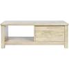 Table Basse - HOME ESPRIT - Acacia - 120x60x45 cm - Multicolore - Bois massif - Design contemporain