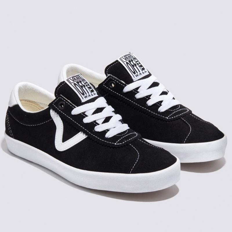 Vans Sports Low   Black White  Vn000cqrbzw1