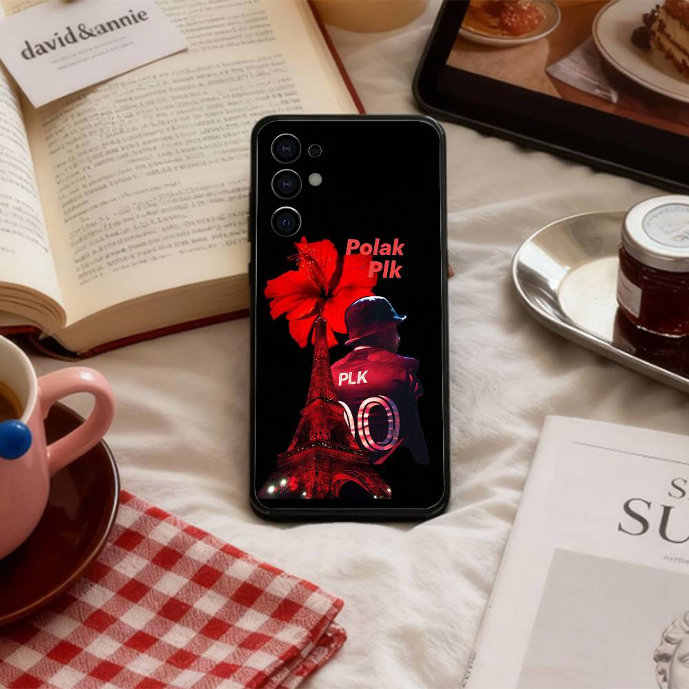 Trendy PLK F-French Rapper    Phone Case For Samsung S 25,24,23,22,30,21,10,9,Ultra,Plus,Lite,FE,4,5 G Soft Black Case