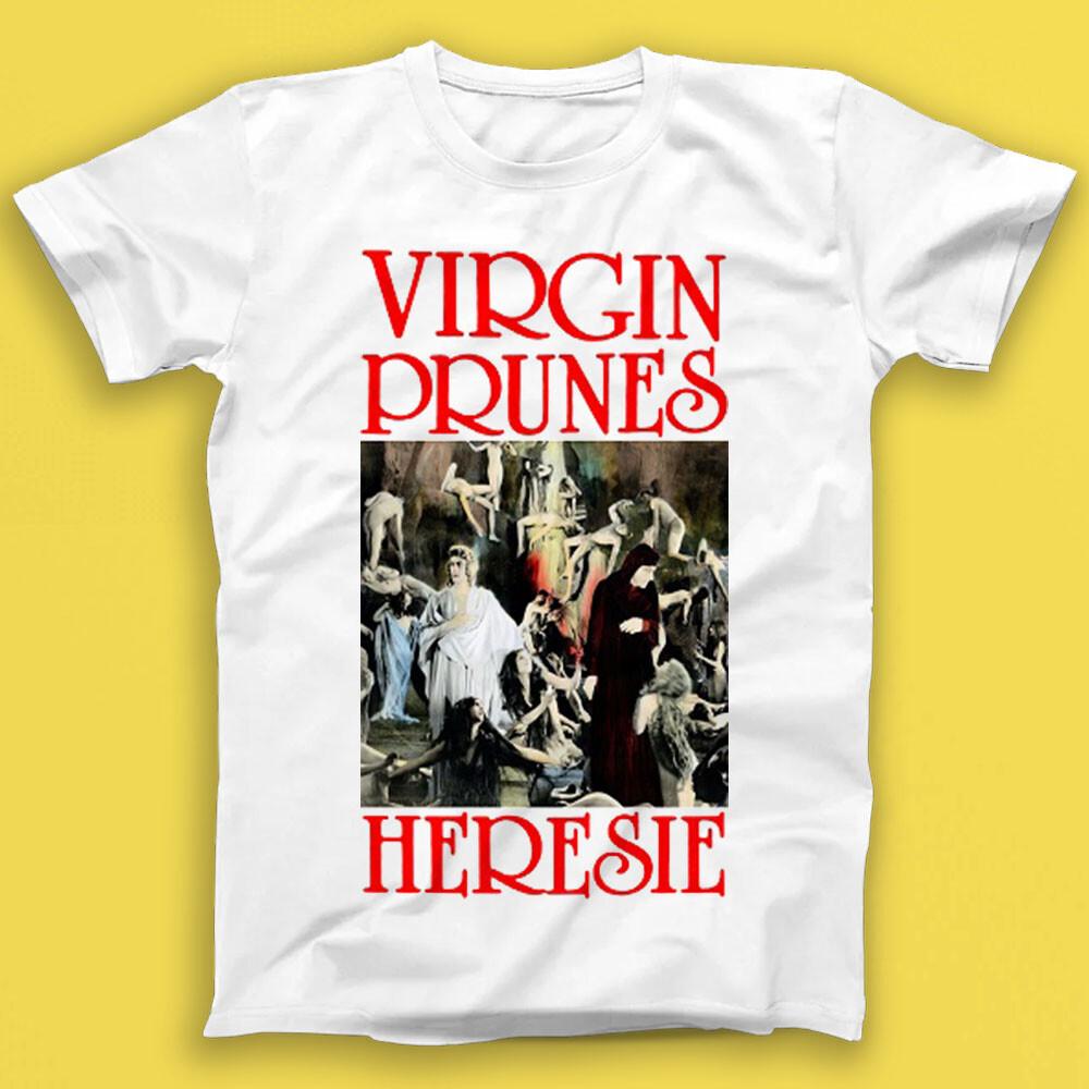 

Virgin Prunes Heresie Dante s Inferno Electronic Rock Music Gift T Shirt 2028 4XL