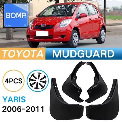 For Toyota Yaris Hatchback 2006-2011 2007 2008 2009 2010 Car Mudguard Anti-splash Front Rear Fender