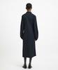 Youth Side-Slit Shirt Dress - Black