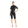 3mm Womens Short Sleeve Leg Wetsuit Snorkeling Diving Swimming Surfing Warmth UV Protection