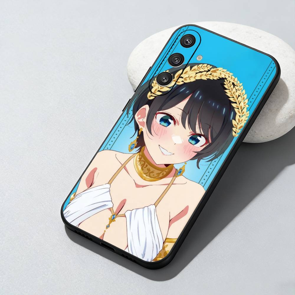 Rental Girlfriend C-Chizuru M-MizuharaS Phone Case For Samsung Galaxy A73,A72,A71,A70,A52,A51 Others Soft Black Cover
