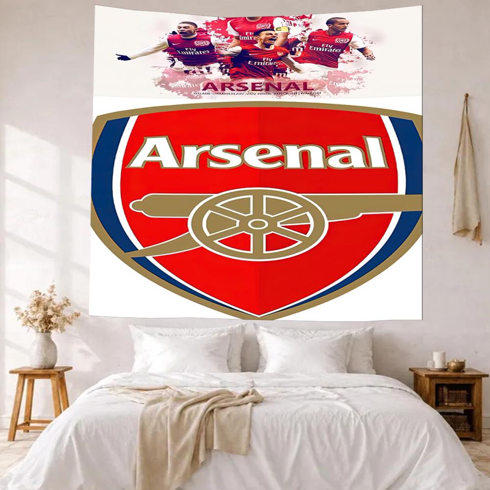 Love Arsenal Football Club Wall Decor Tapestry Art For Pet Memorial Birthdaywedding Party Backdrop Family Gift