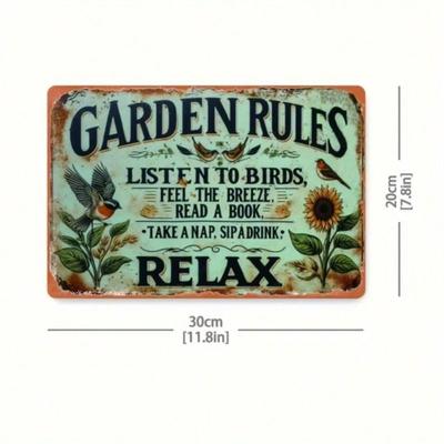 Retro Metal Tin Sign Wall Art Home Decor Vintage Poster Plaque