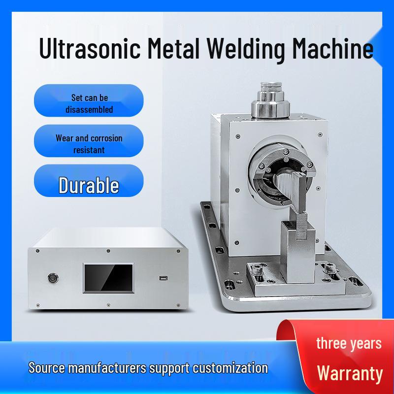 Hoogfrequente Ultrasone Lasmachine voor Aluminium-Nikkel Lithium Batterij Tabs met Pneumatisch Voetpedaal