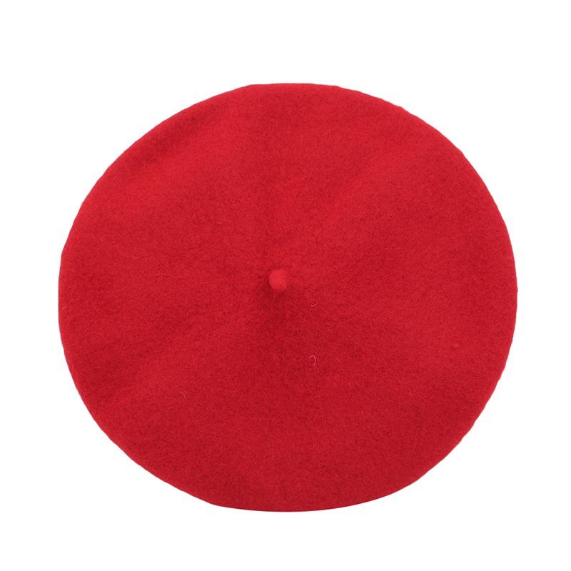 Winter Outdoor Kids Baby Warm Wool Hats Beret Artist Beanie Hat Fashion Ski Cap