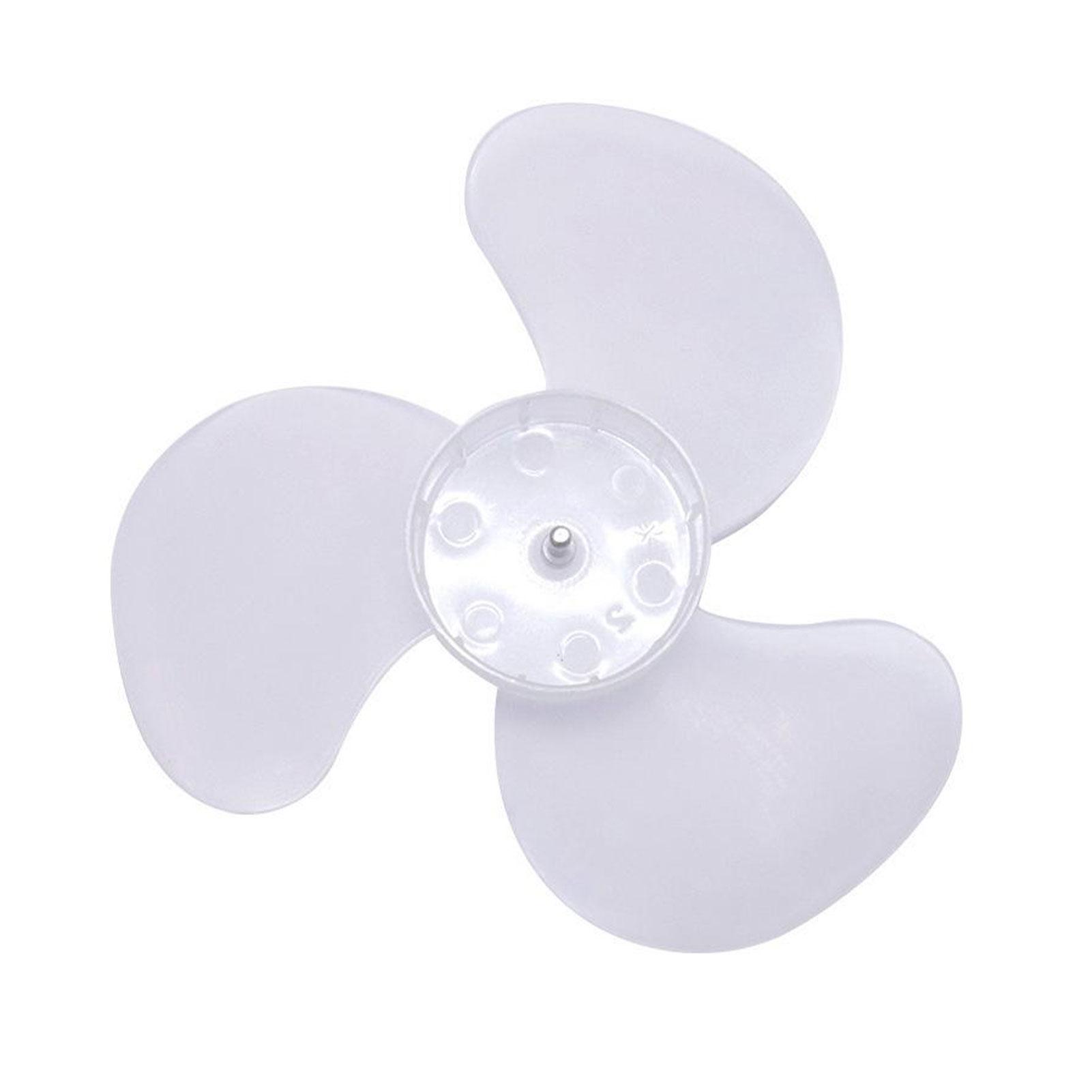 

12cm 3 Blades Mini Fans Blades Non-Electric Waterproof Reusable Table Fanner Part for Maintenance of Small Household Appliances