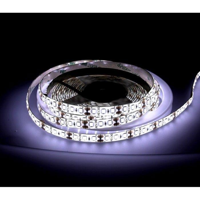 Bande LED - Haute Qualité - 12V - 6000K - 5 Mètres - SMD2835 - IP65 - Extérieur