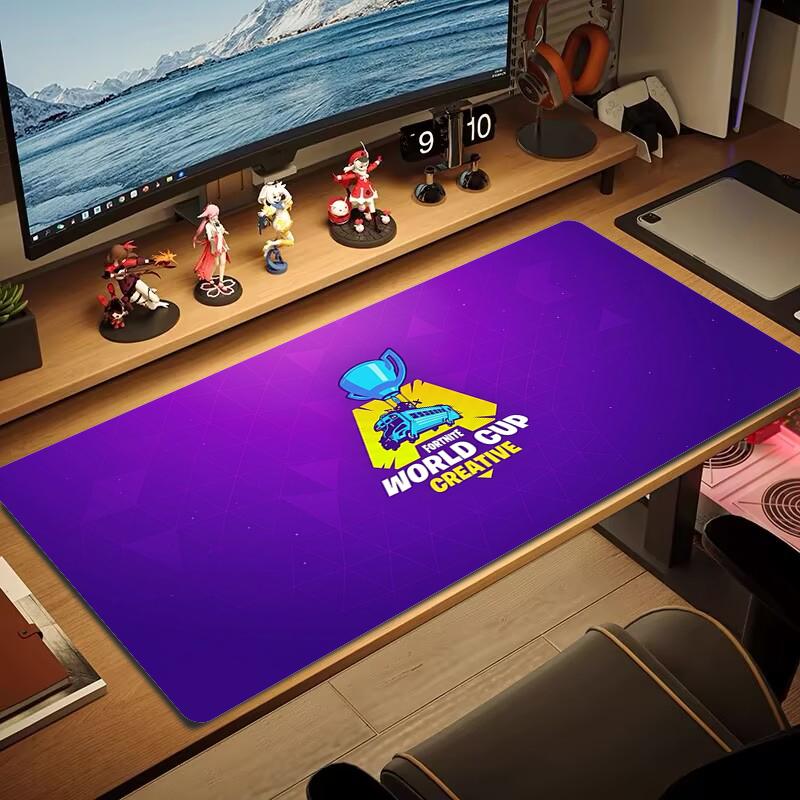 Fortnite Mouse Pad Large Gaming Table Cushion Nonslip Laptop Tablet Big Mousepad Xxl Mat Mini Pc Playmat With Lock Edge
