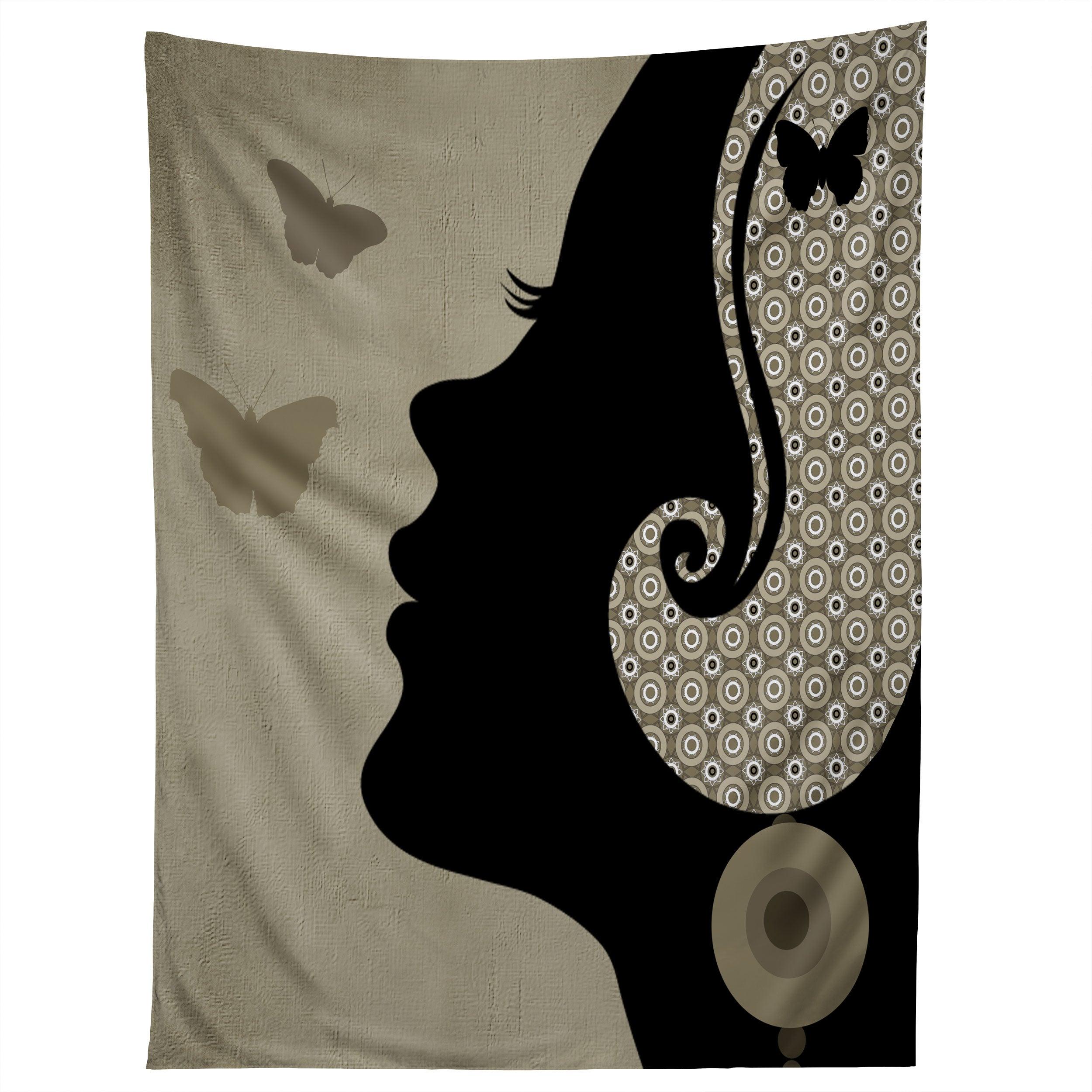 MADAME BUTTERFLY II tapestry 75x100