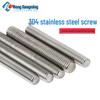 SUS304 Stainless Steel Threaded Rod M3-M12 Full/Short Thread Bar Headless Stud