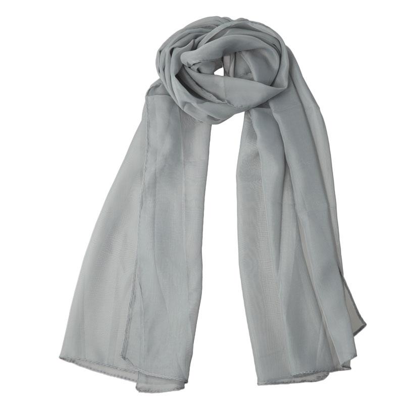 1Pc Solid Color Fashion Neck Protection Scarf Versatile Scarf Texture 160cm Shawl Long Scarf