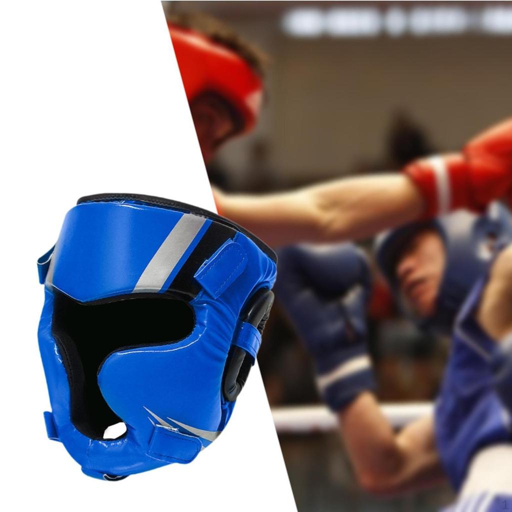 Boxkopfschutz Gesichtsschutz Stirn- und Ohrenschutz Voll für Sparring