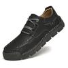 38-48 Herren Übergröße Einfache und Modische Lässige Lederschuhe Outdoor Low Cut Wanderschuhe